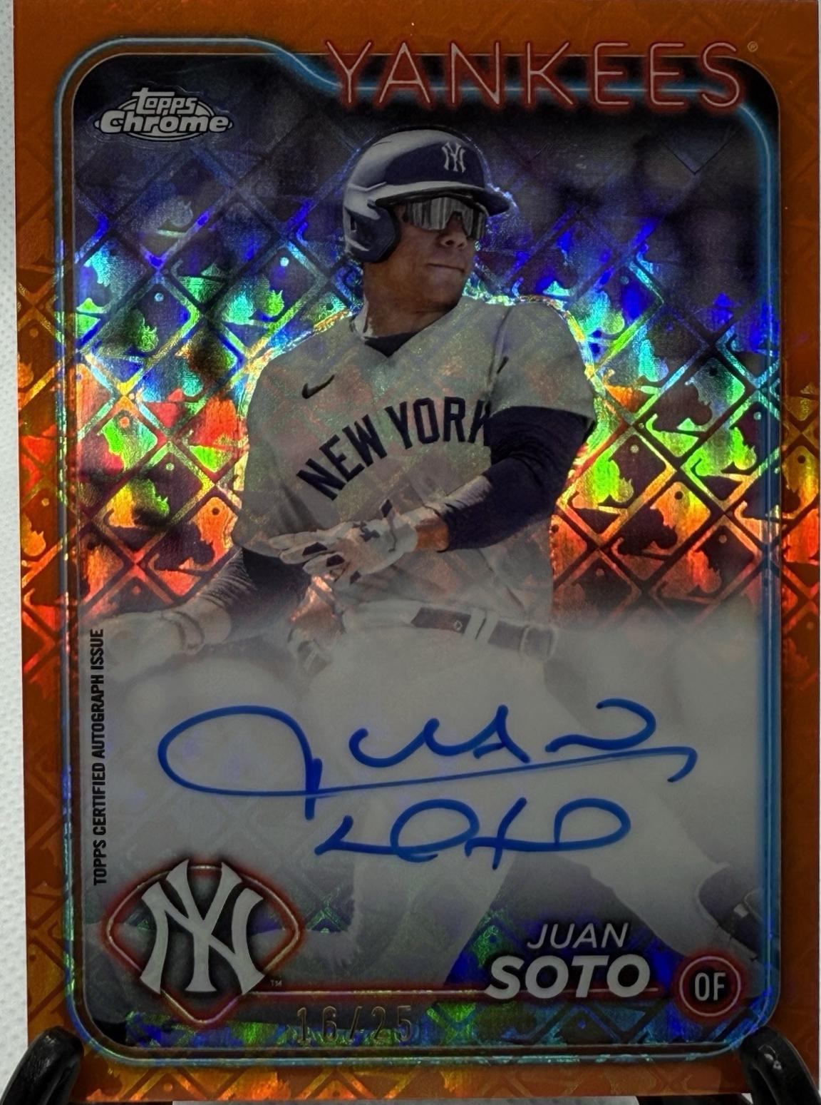 Juan Soto [Orange] #RCA-JS