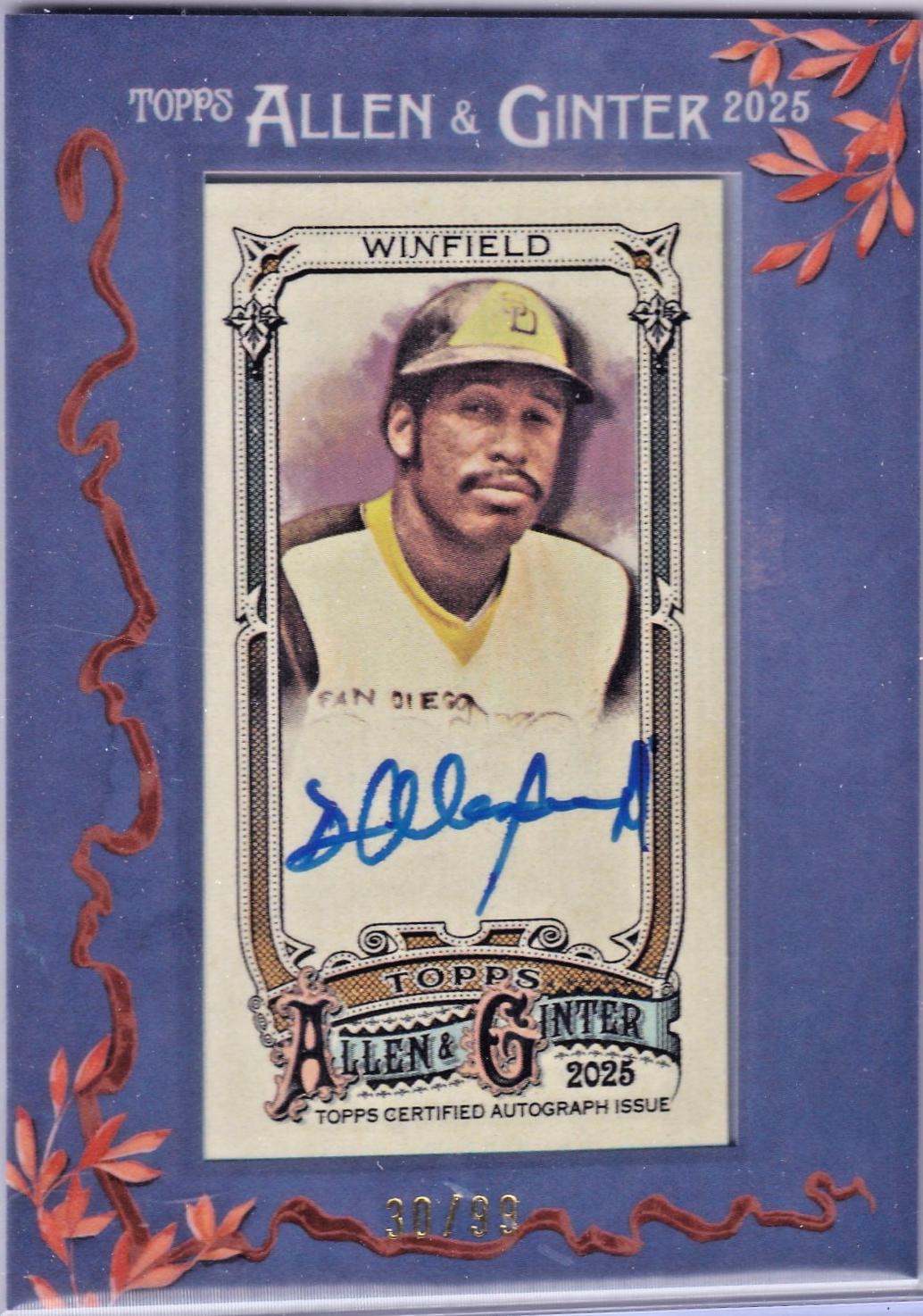 Dave Winfield [Blue] #MA-DWI