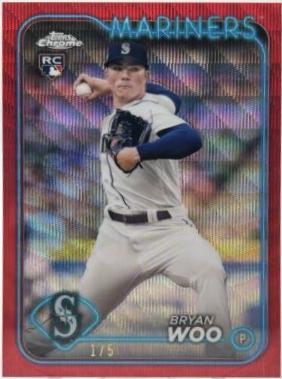 Bryan Woo [Red Wave Refractor] #172