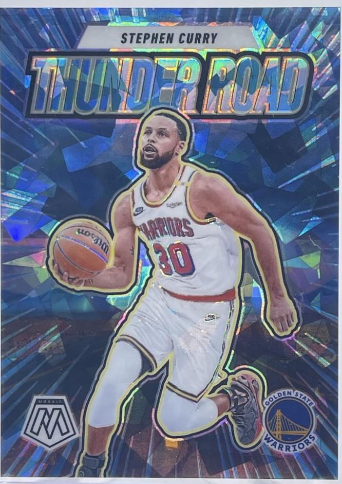 Stephen Curry [Ice] #5 Prices | 2024 Panini Mosaic Thunder Road