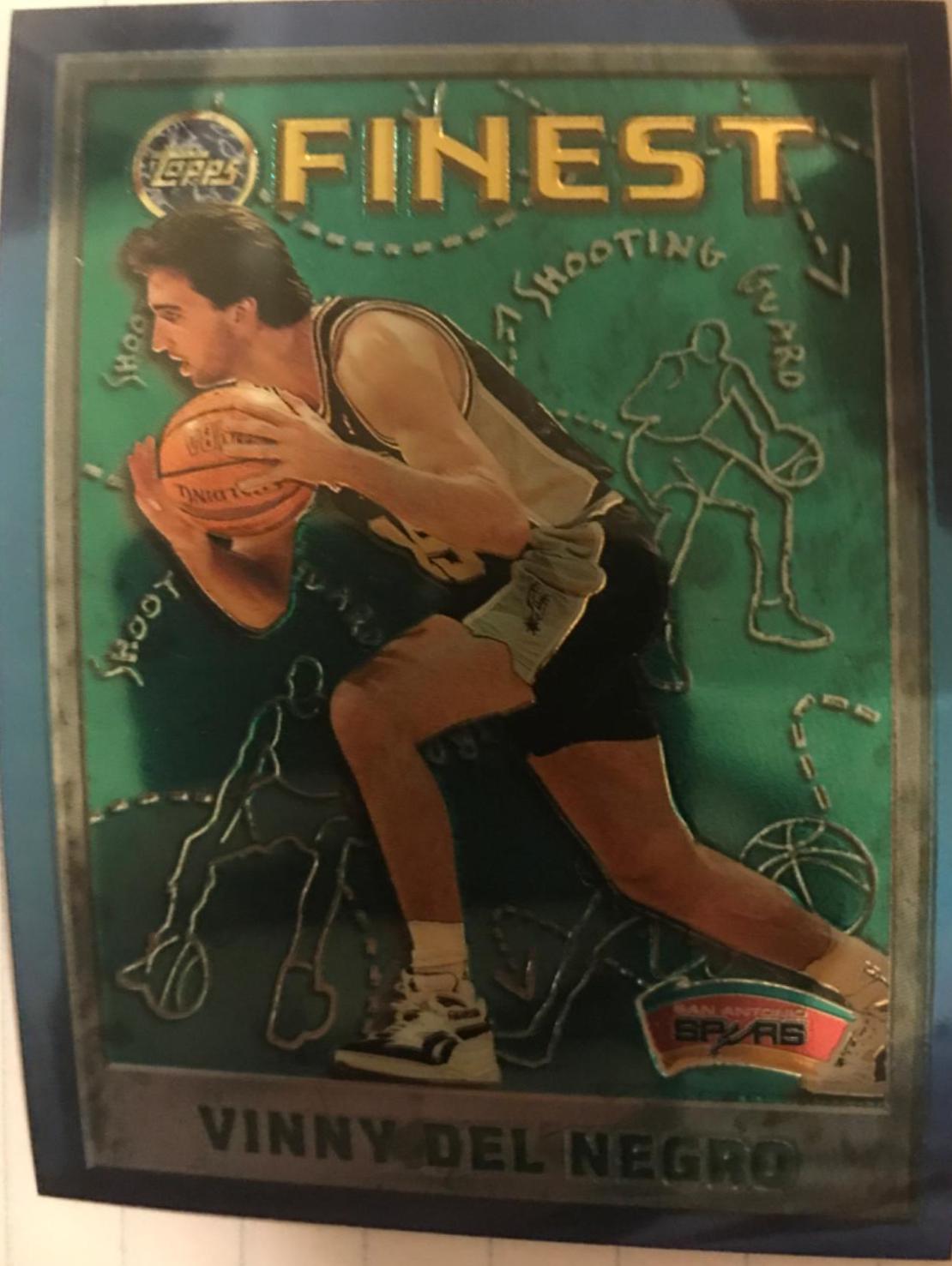 Vinny Del Negro #78 Basketball Cards 1995 Finest