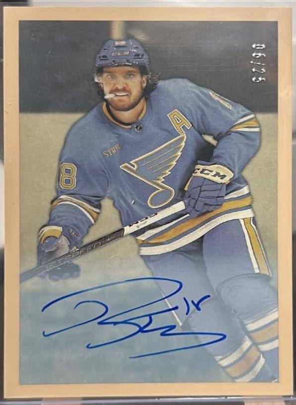 Robert Thomas #64 2024 Upper Deck Parkhurst Champions Retros Autograph Hockey
