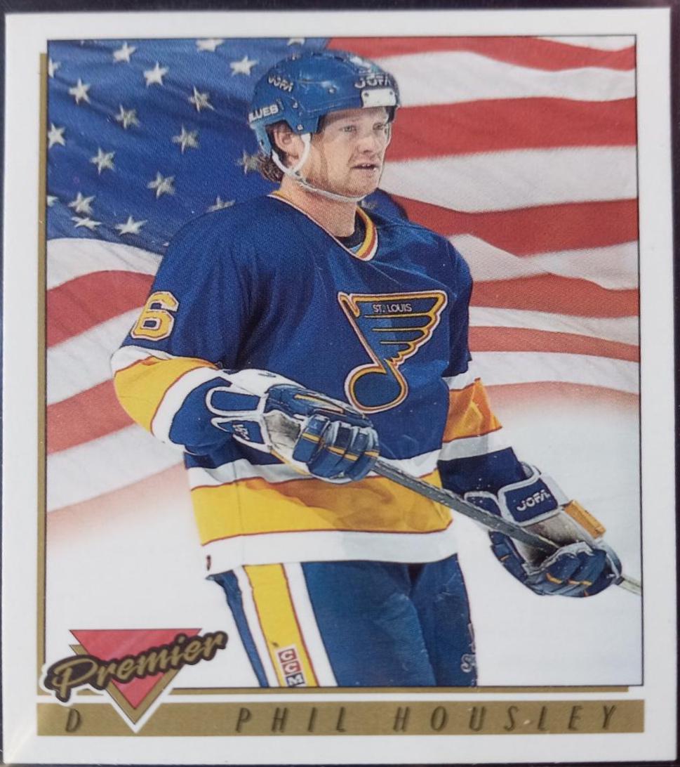 Phil Housley #503 Hockey Cards 1994 Topps Premier