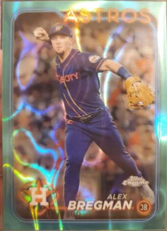 Alex Bregman [Aqua Lava Refractor] #53