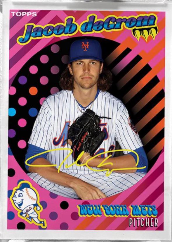 Jacob deGrom #692 2021 Topps Project 70 Baseball