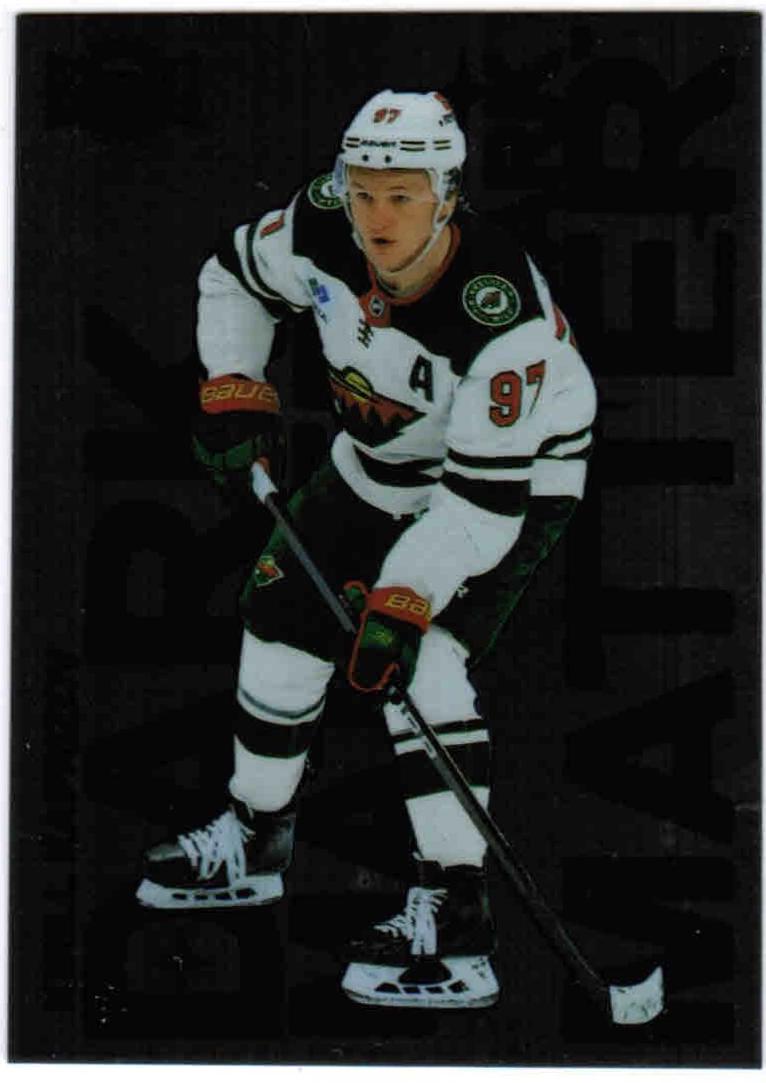Kirill Kaprizov #DM-5 Hockey Cards 2024 SkyBox Metal Universe Dark Matter