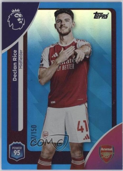 Declan Rice [Blue Rainbow] #8 Prices | 2025 Panini Adrenalyn XL FIFA ...