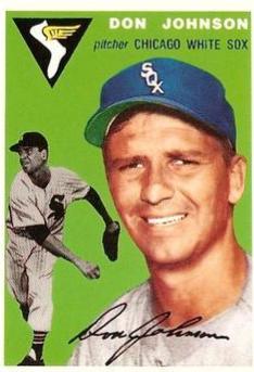Don Johnson #146 Baseball Cards 1994 Topps Archives 1954 Reprint