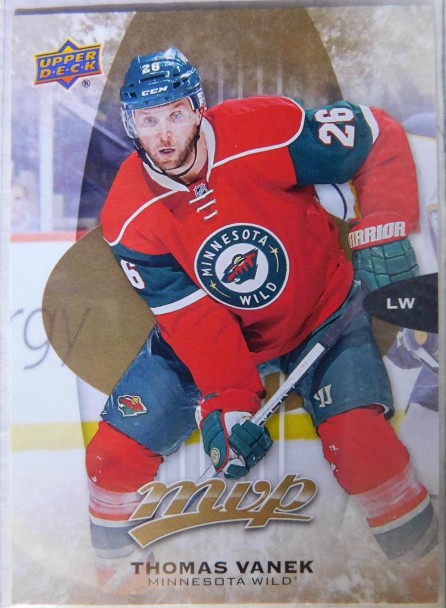 Thomas Vanek #62 Hockey Cards 2016 Upper Deck MVP