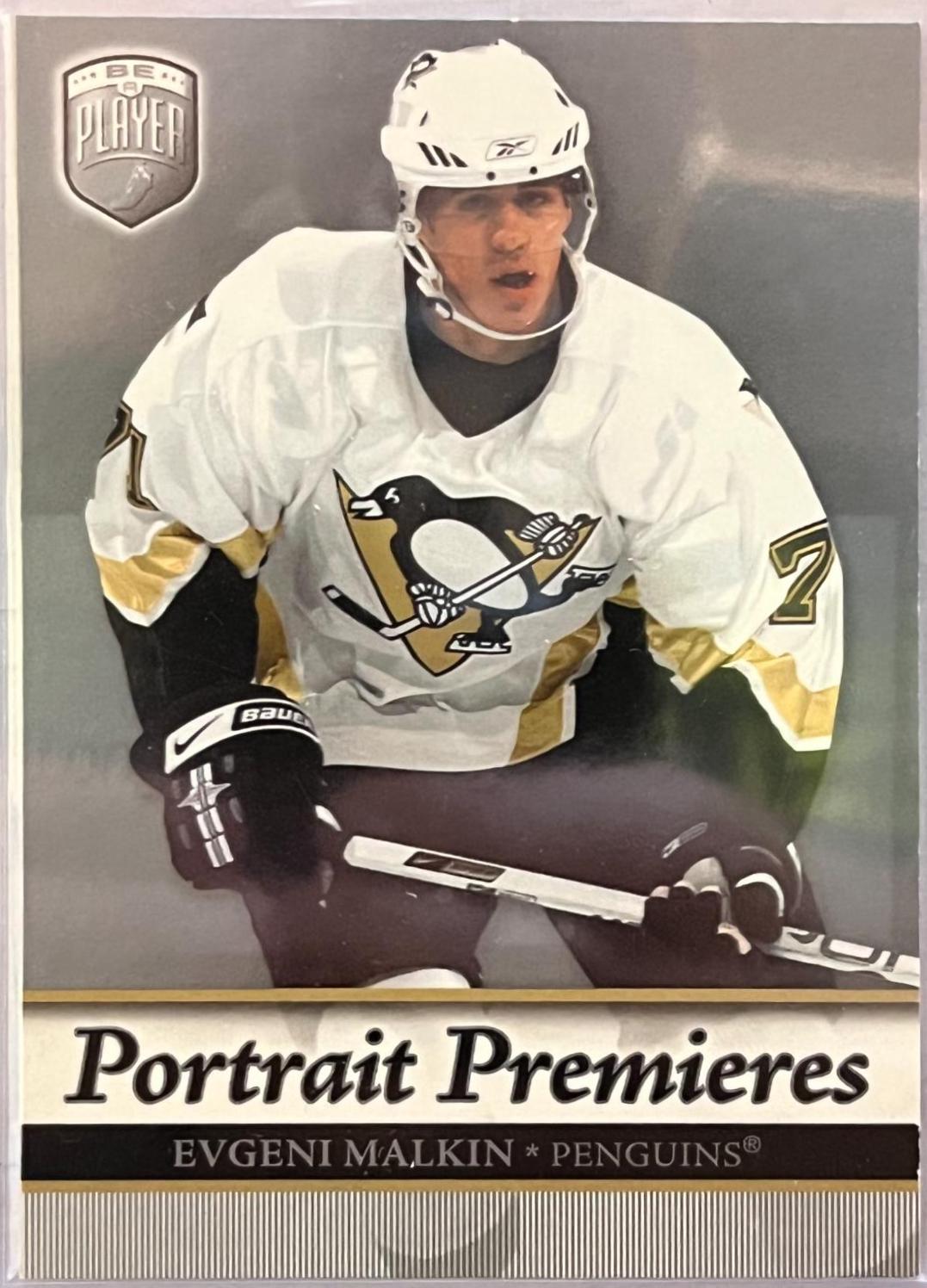 Evgeni Malkin #103 Hockey Cards 2006 Upper Deck Be A Player Portraits
