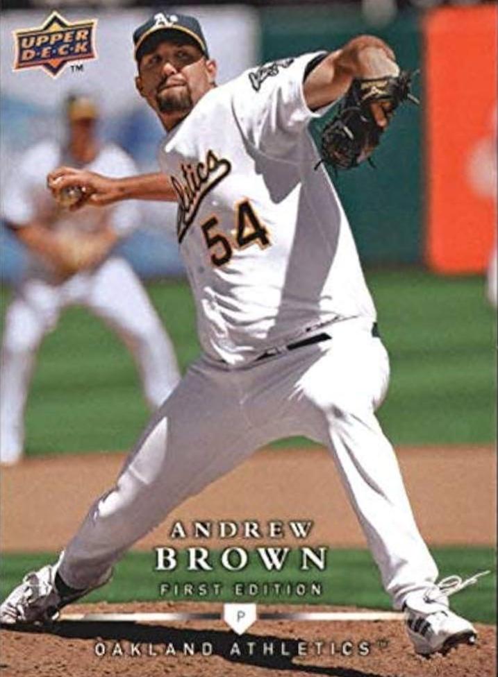 Andrew Brown #22 Baseball Cards 2008 Upper Deck