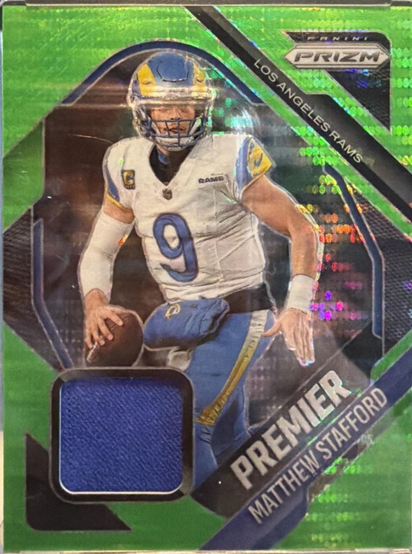 2025 Matthew Stafford [Neon Green Pulsar] #PJY-MSD