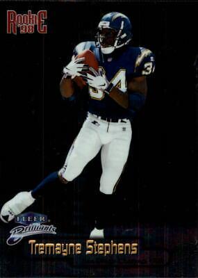 Tremayne Stephens #107 Football Cards 1998 Fleer Brilliants
