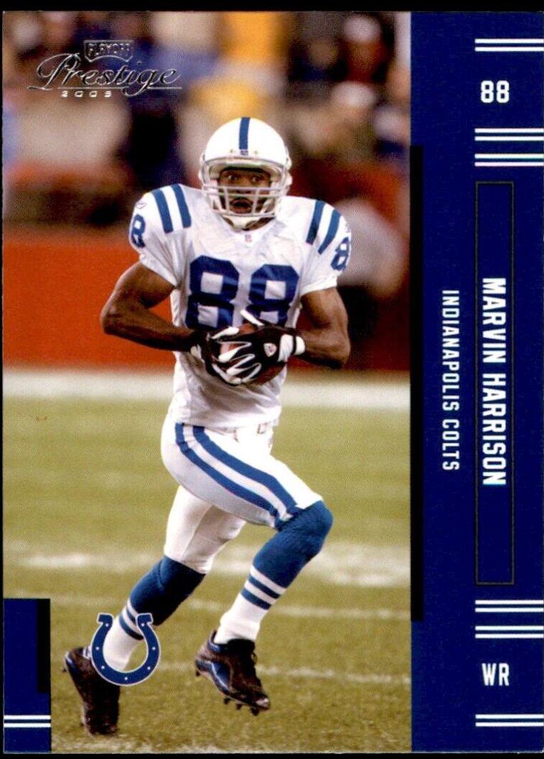 Marvin Harrison #57 2005 Playoff Prestige Football