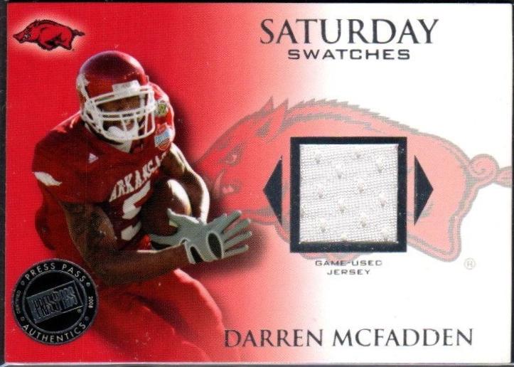 Darren McFadden #2 2008 Press Pass Legends Football