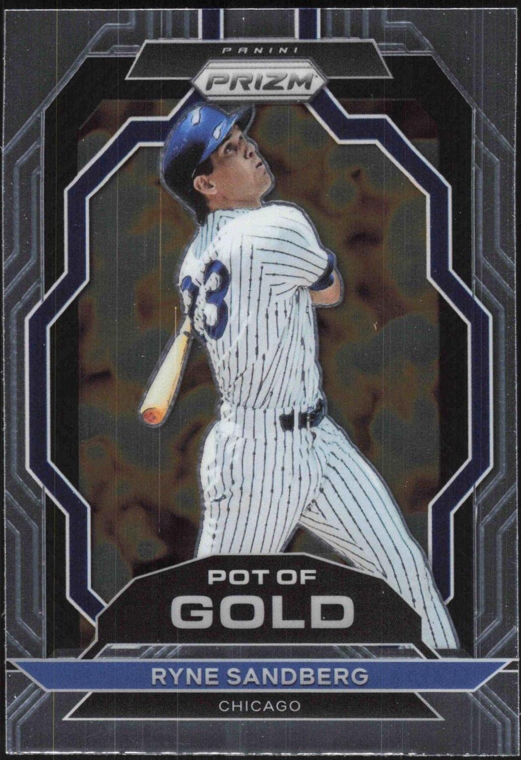 Ryne Sandberg #PG16 Baseball Cards 2023 Panini Prizm Pot of Gold
