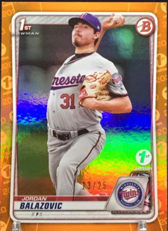 Jordan Balazovic [Orange Foil] #BFE-123