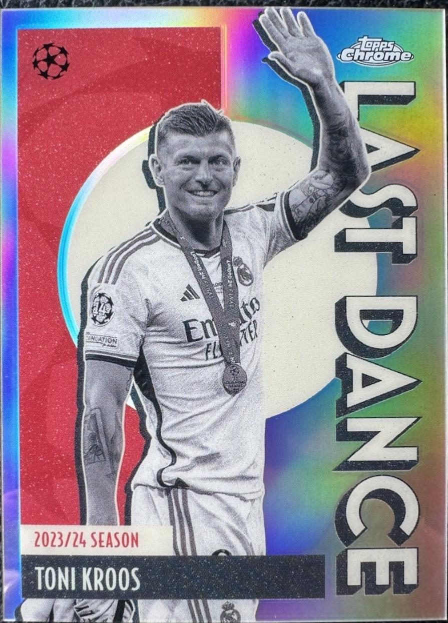 Toni Kroos #LD-1 2025 Topps Chrome UEFA Last Dance