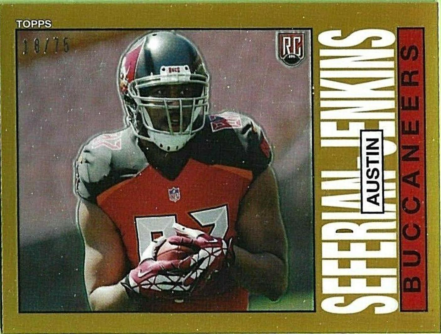 Austin Seferian Jenkins #34 Football Cards 2014 Topps Chrome 1985