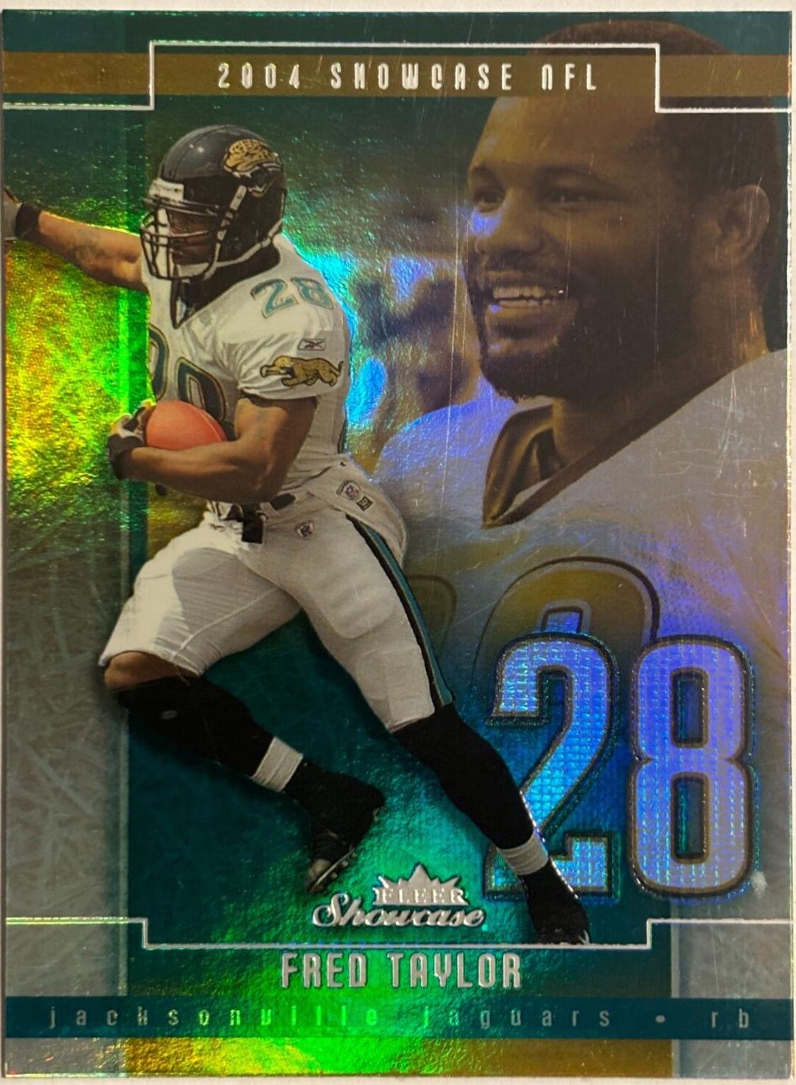 Fred Taylor #20 Football Cards 2004 Fleer Showcase