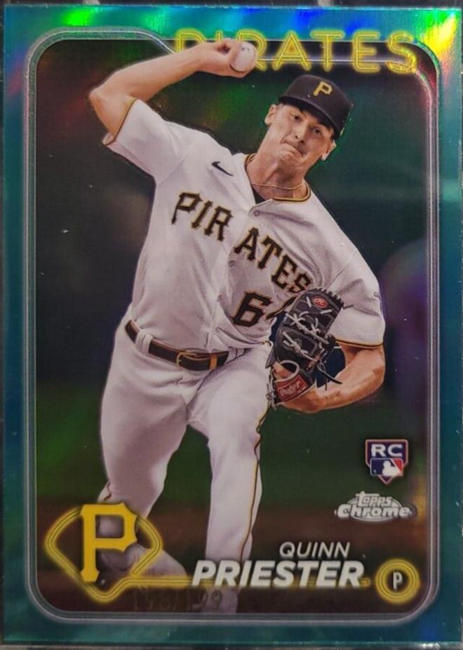 Quinn Priester [Aqua Refractor] #55