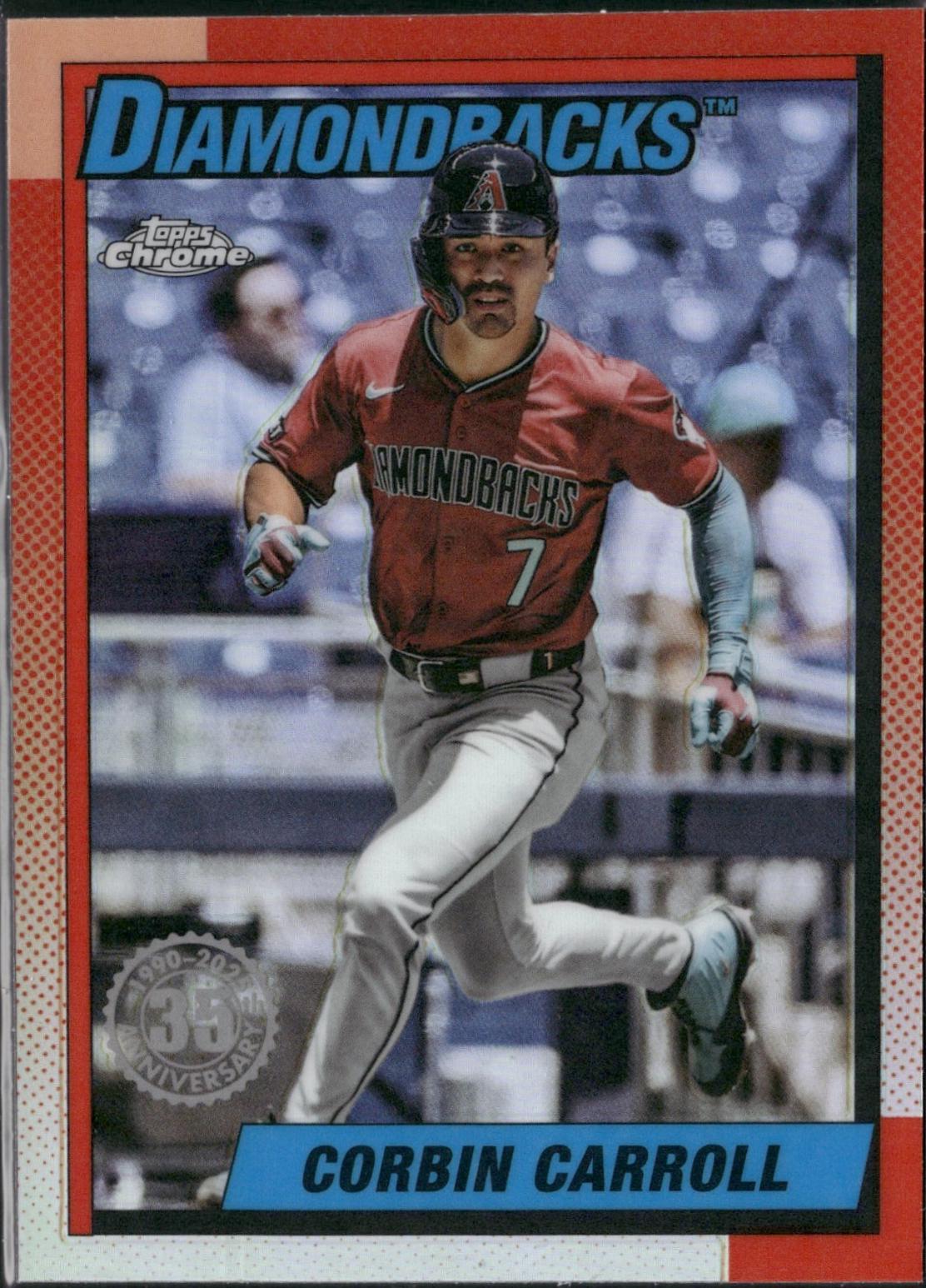 Corbin Carroll #90CU-12 Prices | 2025 Topps Chrome Update 1990