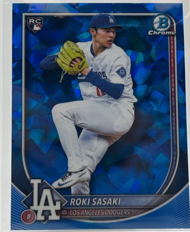 Roki Sasaki [Sapphire] #12 Prices | 2025 Bowman Chrome | Baseball 