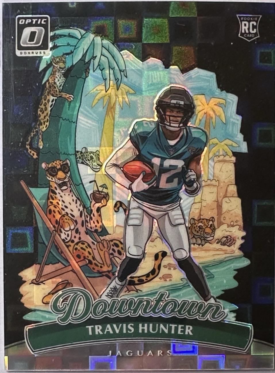 Travis Hunter [Black Pandora] #13 Prices | 2025 Panini Donruss