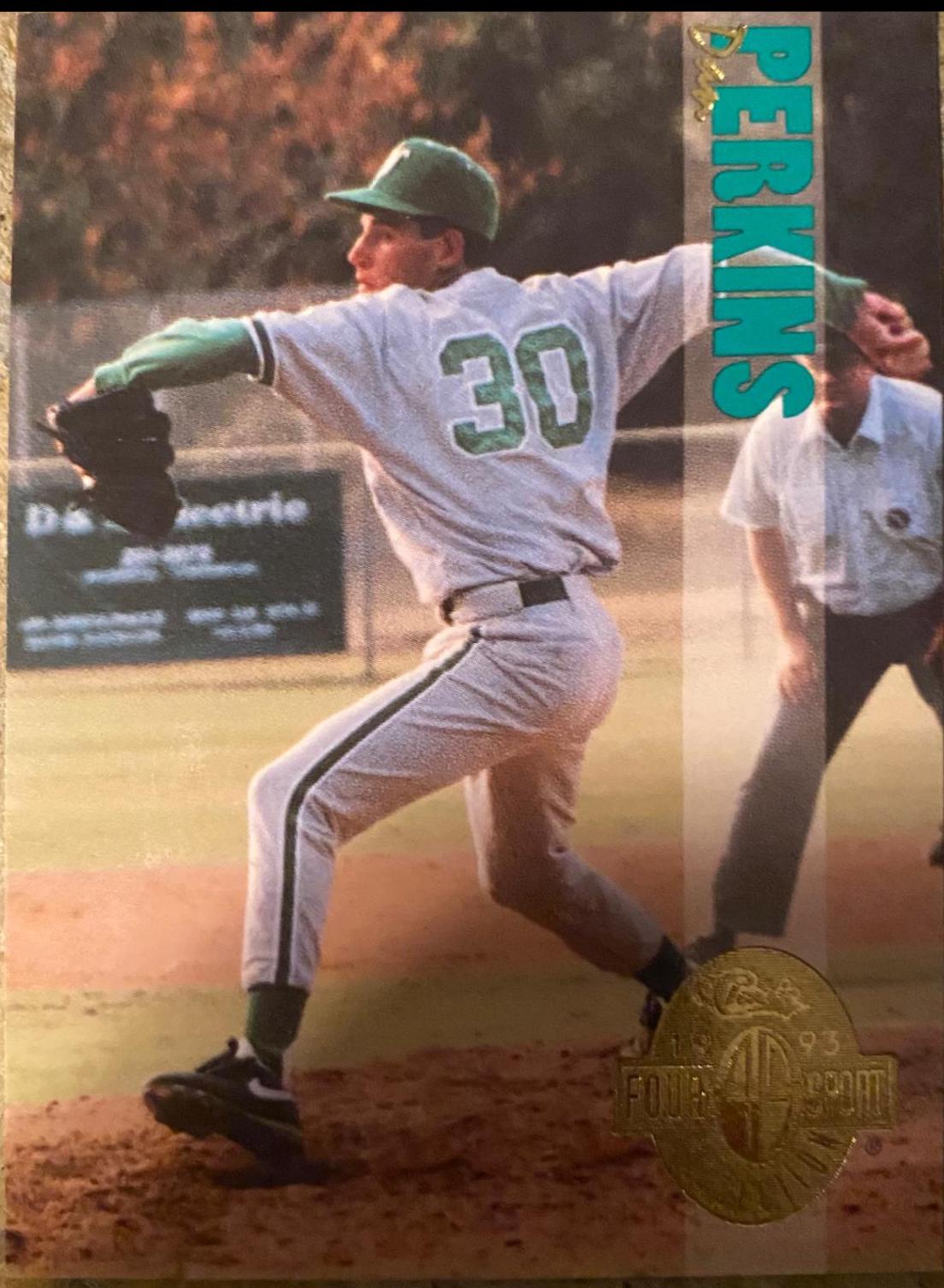 Dan Perkins #291 1993 Classic Four Sport Baseball