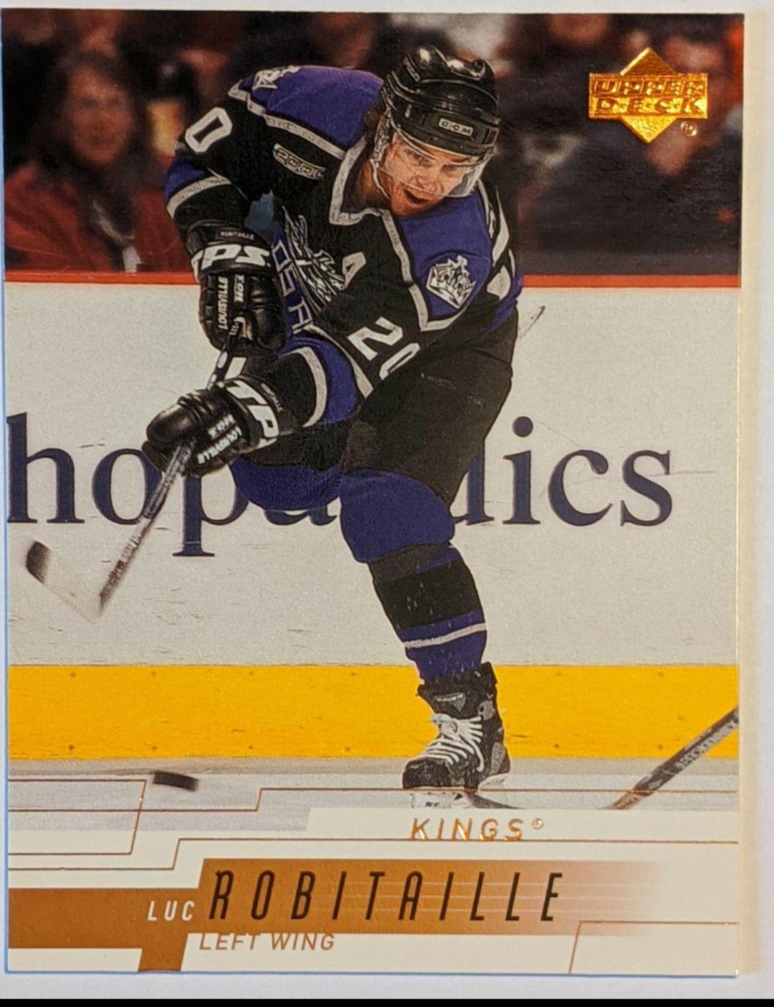 Luc Robitaille #80 Hockey Cards 2000 Upper Deck