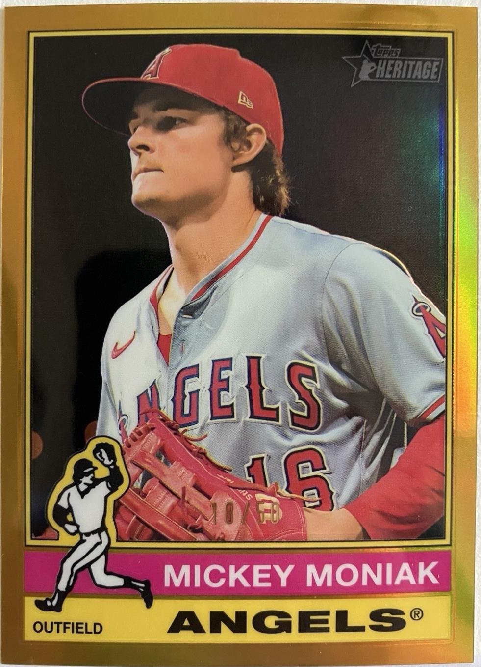 Mickey Moniak [Gold Chrome Variation] #337