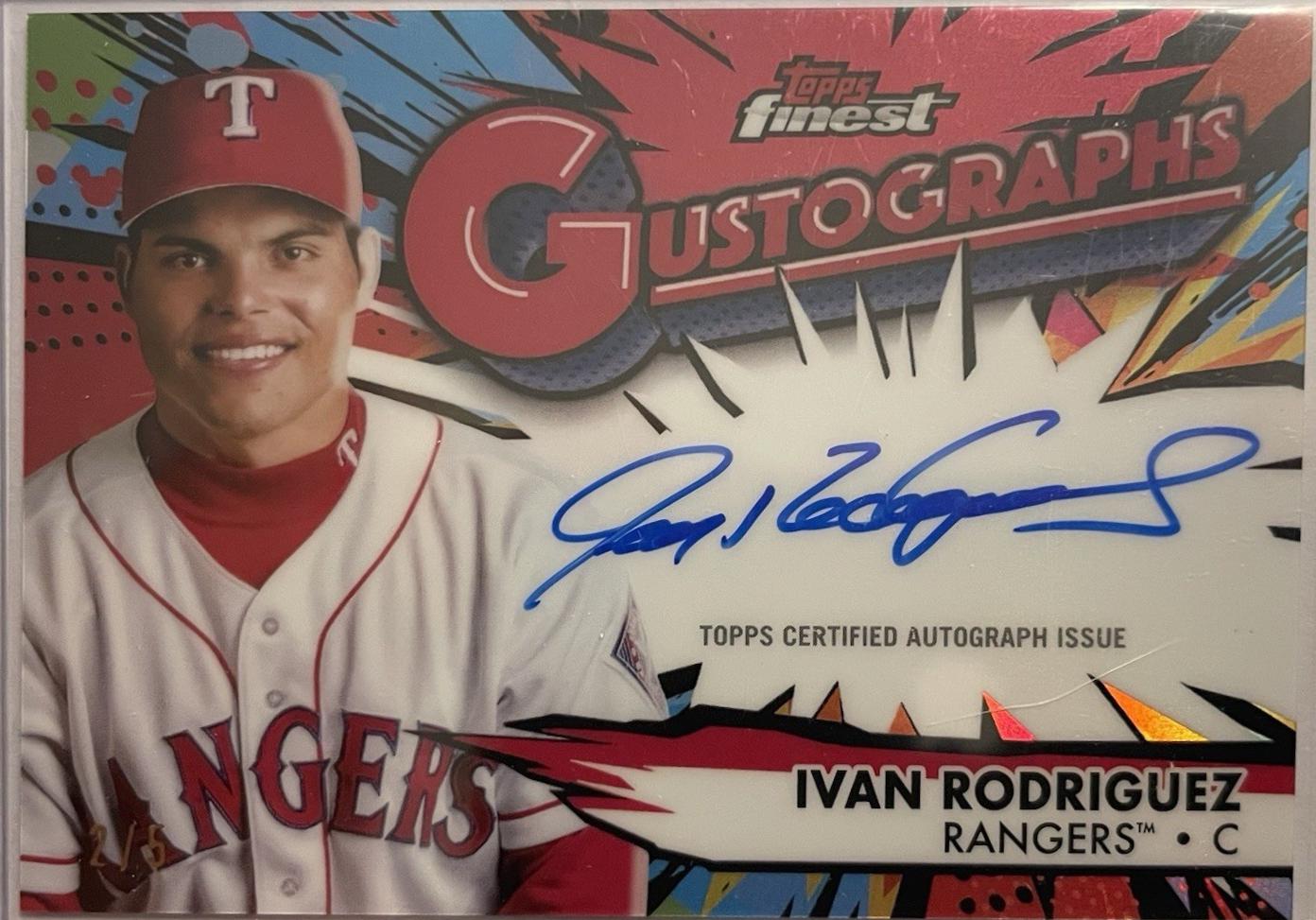 Ivan Rodriguez [Red Refractor] #G-IR