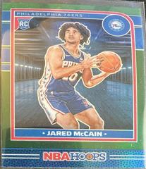 Jared McCain [Green Prizm Premium] #246 Basketball Cards 2024 Panini NBA Hoops Prices