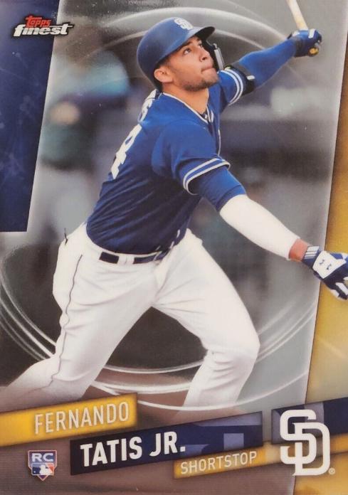 Fernando Tatis Jr. #85 Baseball Cards 2019 Topps Finest