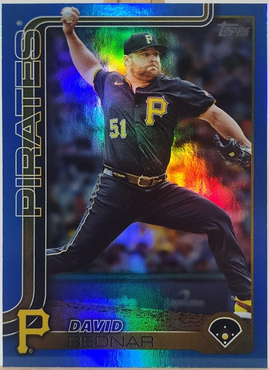 David Bednar [Blue Holo Foil] #381