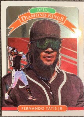 Fernando Tatis Jr. #1 Baseball Cards 2020 Panini Donruss Optic