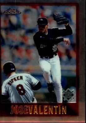 JOSE VALENTIN #2 Baseball Cards 1997 Topps Chrome