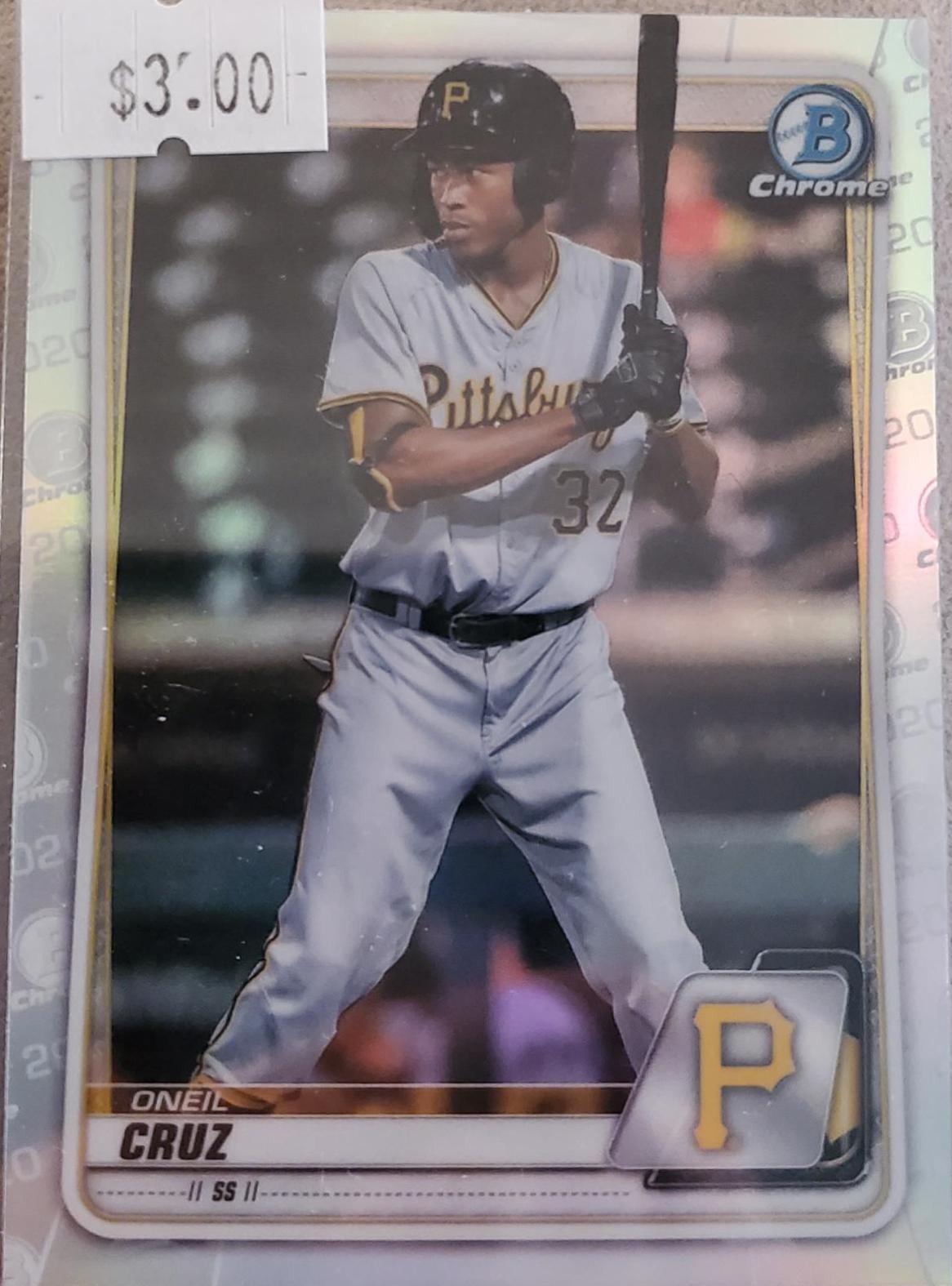 Oneil Cruz #BD-65 2020 Bowman Draft Baseball