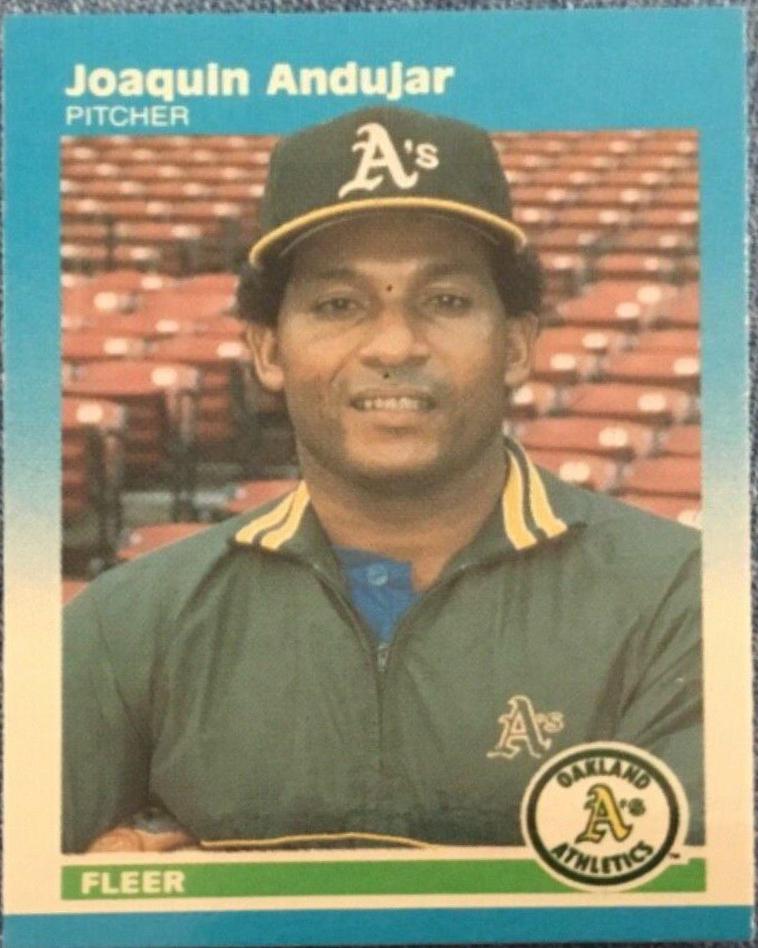 Joaquin Andujar #2 Baseball Cards 1987 Fleer Mini