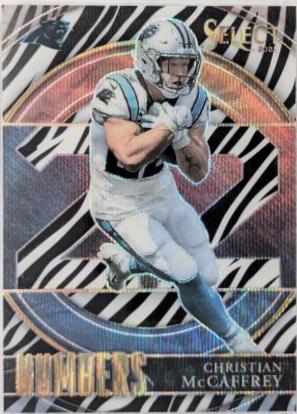 Christian McCaffrey [Zebra] #SN-20