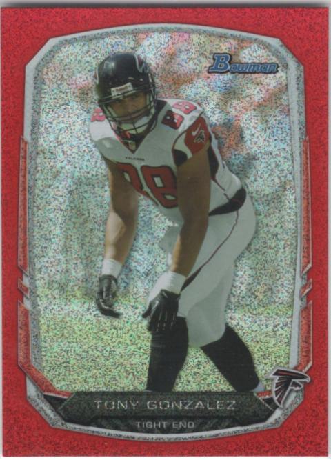 Tony Gonzalez [Silver Ice Red] #81
