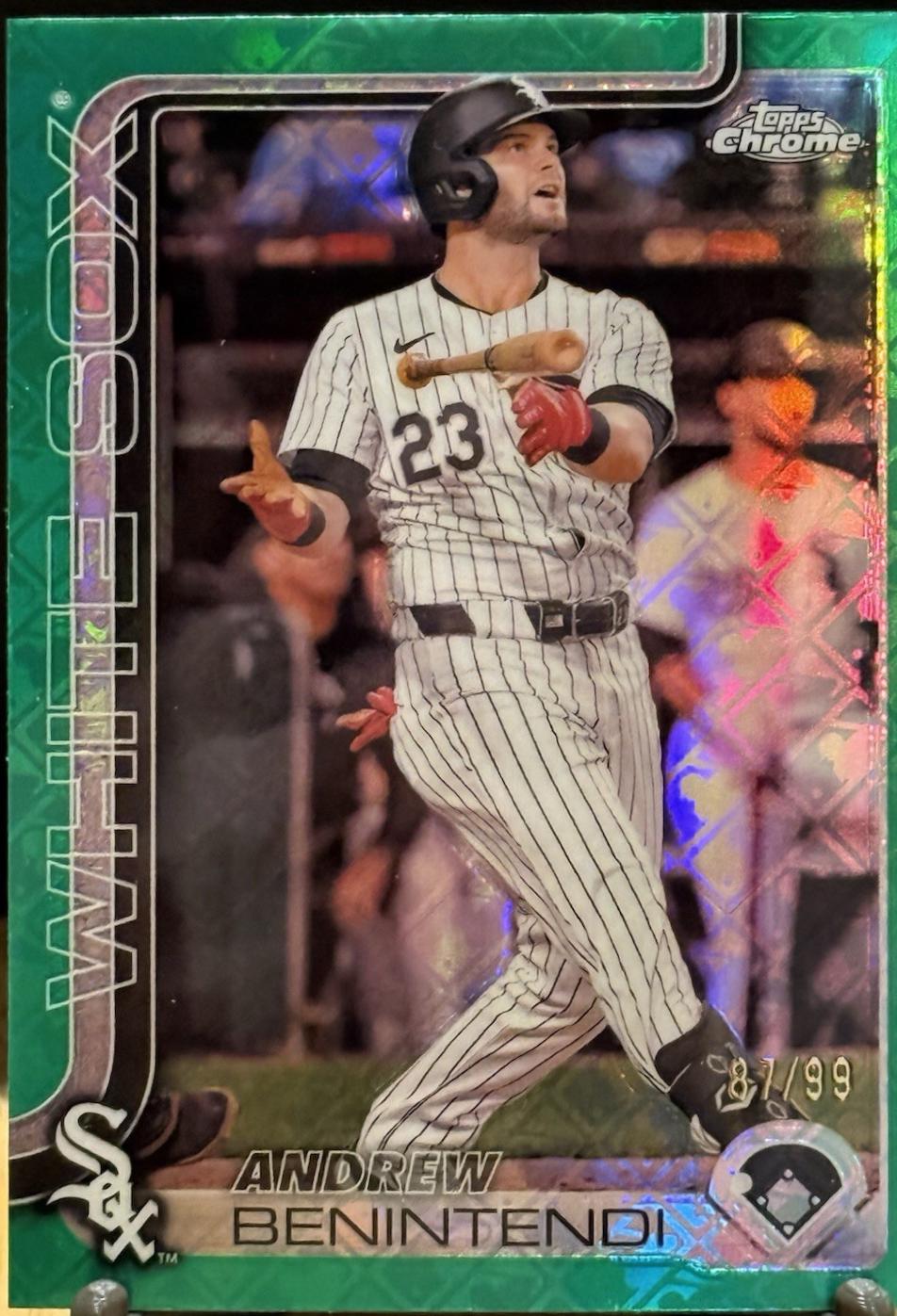 Andrew Benintendi [Green Refractor] #197 Prices | 2025 Topps