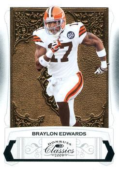 Braylon Edwards #24 Football Cards 2009 Panini Donruss Classics