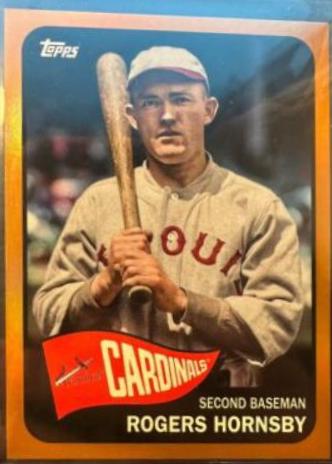 Rogers Hornsby [Orange Hot] #127
