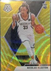 Nicolas Claxton [Gold Wave] #236 Prices | 2019 Panini Mosaic