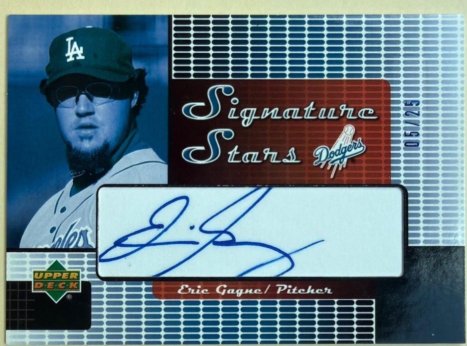 Eric Gagne #SS-EG 2004 Upper Deck Baseball Signature Stars