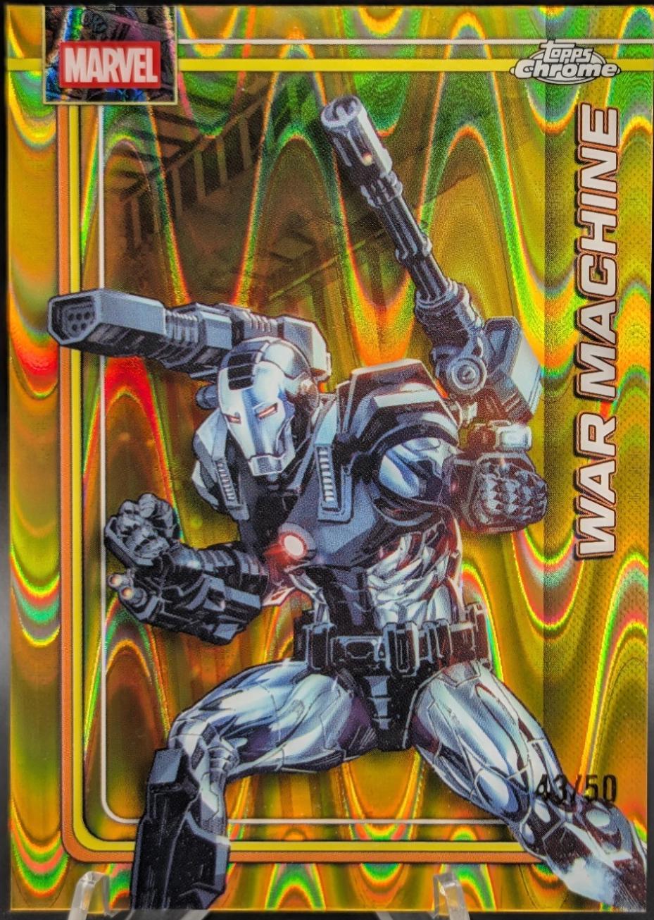 War Machine Gold RayWave Refractor
