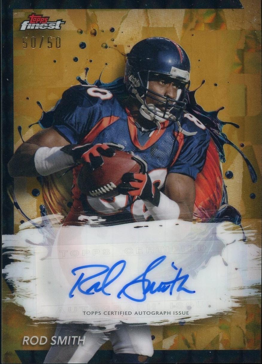 Rod Smith [Gold Geometric Refractor] #FA-RS