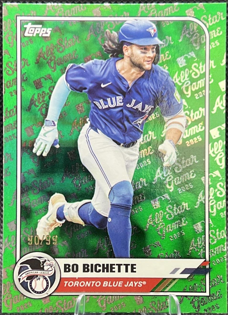 Bo Bichette #12 2025 Topps All Star Game Baseball
