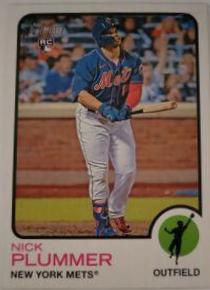 Nick Plummer #624 Baseball Cards 2022 Topps Heritage